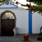 Igreja de Nossa Senhora dos Remédios Peniche Porta e escada GoPeniche