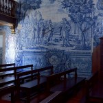 Igreja de São Sebastião Serra d'El Rei azulejos no Interior Peniche